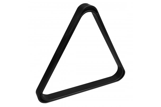 Треугольник для русского бильярда УСИЛЕННЫЙ пластик черный ø60,3мм