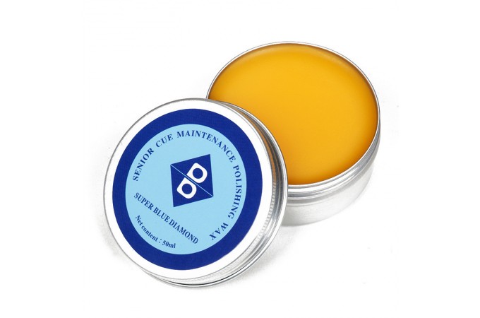 Воск для обработки кия Super Blue Diamond Polishing Wax 50мл