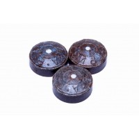 Наклейка для кия Гриза Белая ø13мм мягкая 1шт.