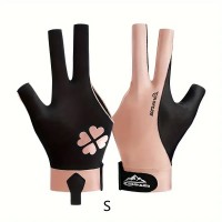 Перчатка GoLoveJoy Premium черная/розовая S