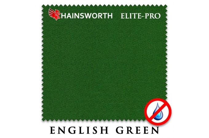 Бильярдное сукно Hainsworth Elite Pro Waterproof 198см English Green