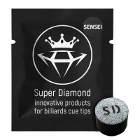 Наклейка для кия SUPER DIAMOND Sensei Super 1шт. черный