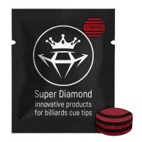 Наклейка для кия Super Diamond сфера полосатая ø13.2мм Super Hard 1шт.