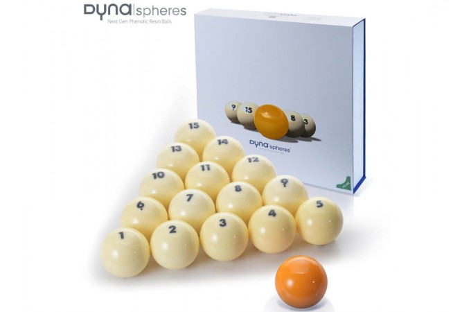 Шары для пирамиды Dynaspheres Prime Pyramid Next Gen ø67мм, желтый биток