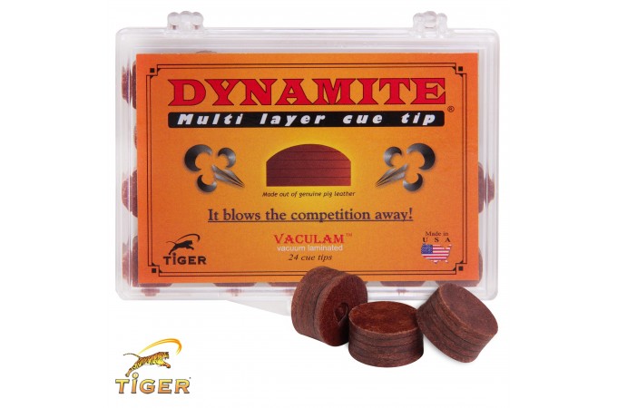 Наклейка для кия Tiger Dynamite ø13мм Hard 1шт.