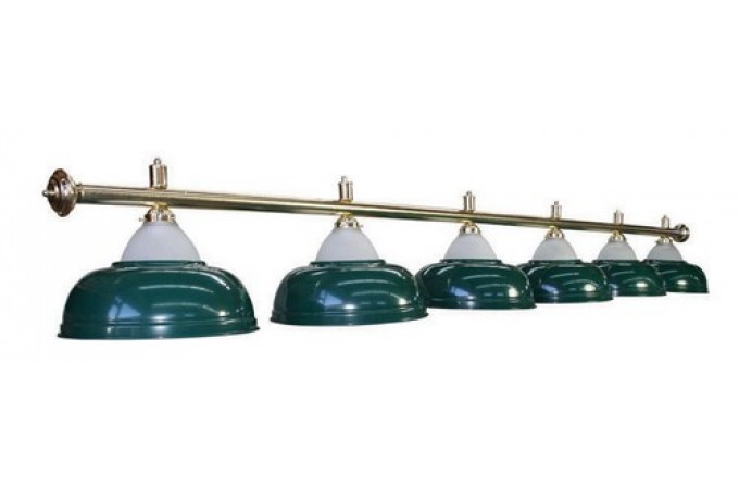 Лампа Luxury Green 5 плафонов